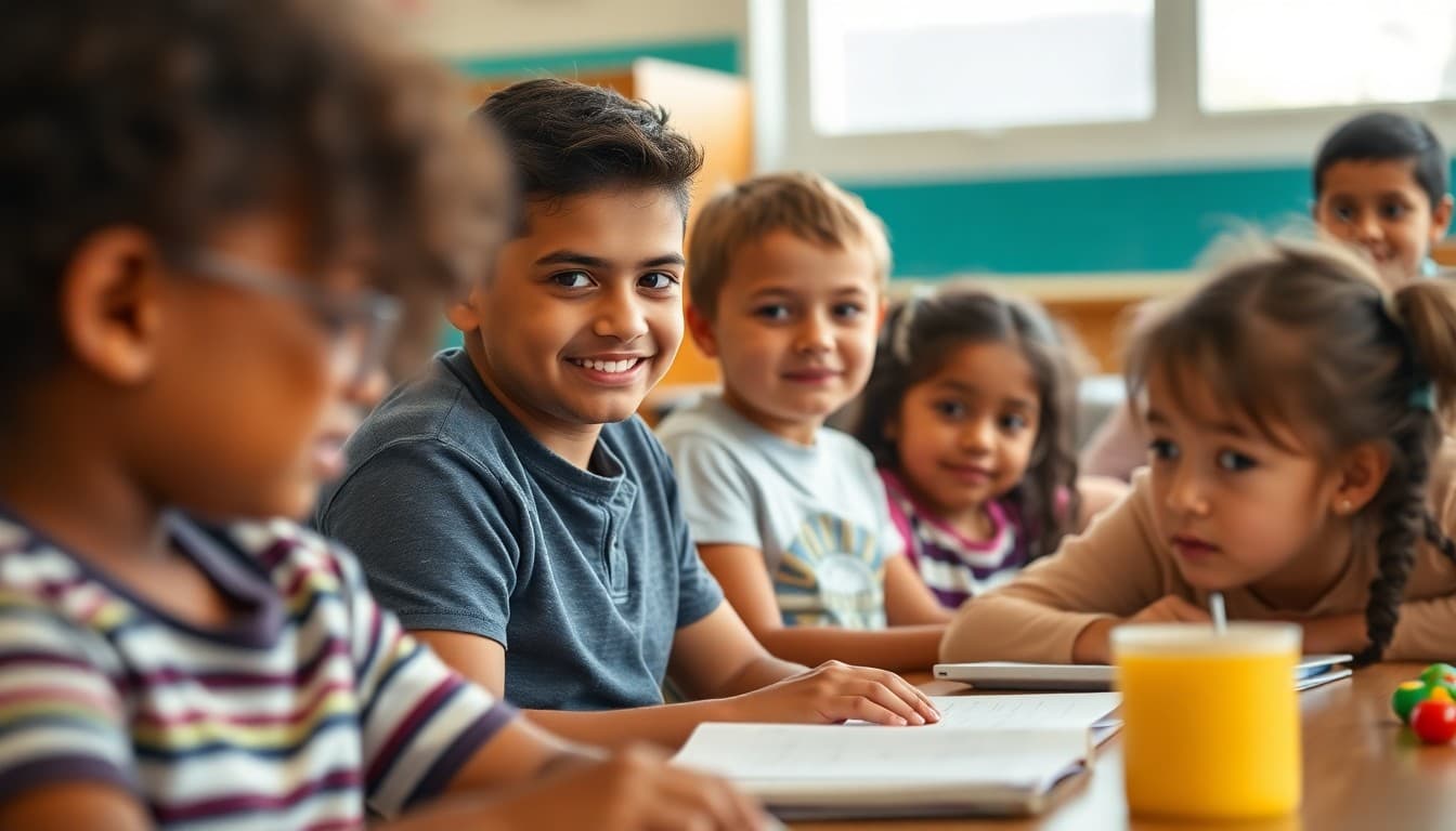 Washington state Title I school families at a family engagement event in a Yakima Valley agricultural community school