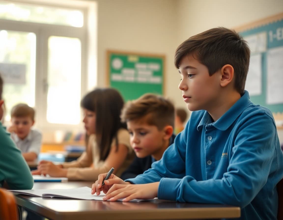 Special education newsletter template showing IEP goal progress and family rights sections