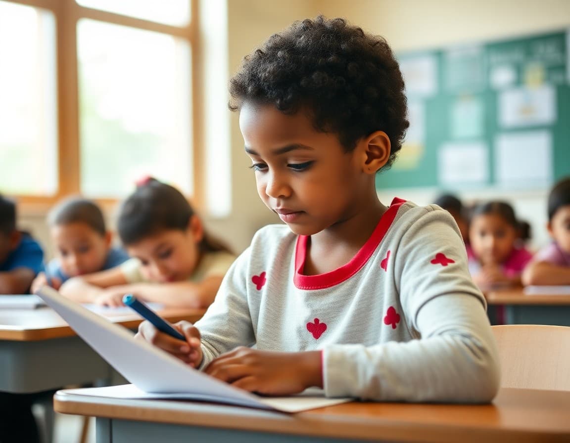 Special education newsletter showing IEP progress updates and Texas ARD family rights information