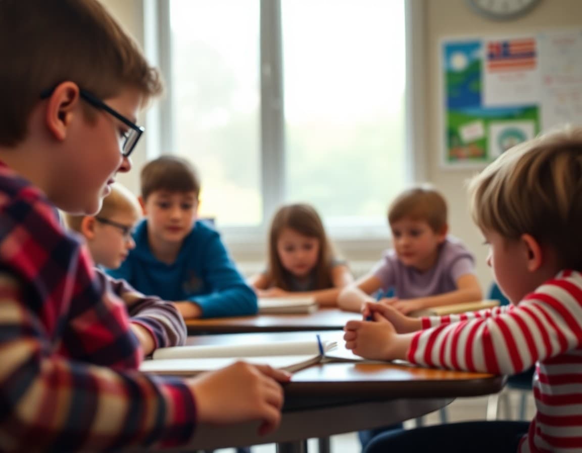 Special education newsletter template with IEP goal updates and Vermont IDEA rights information