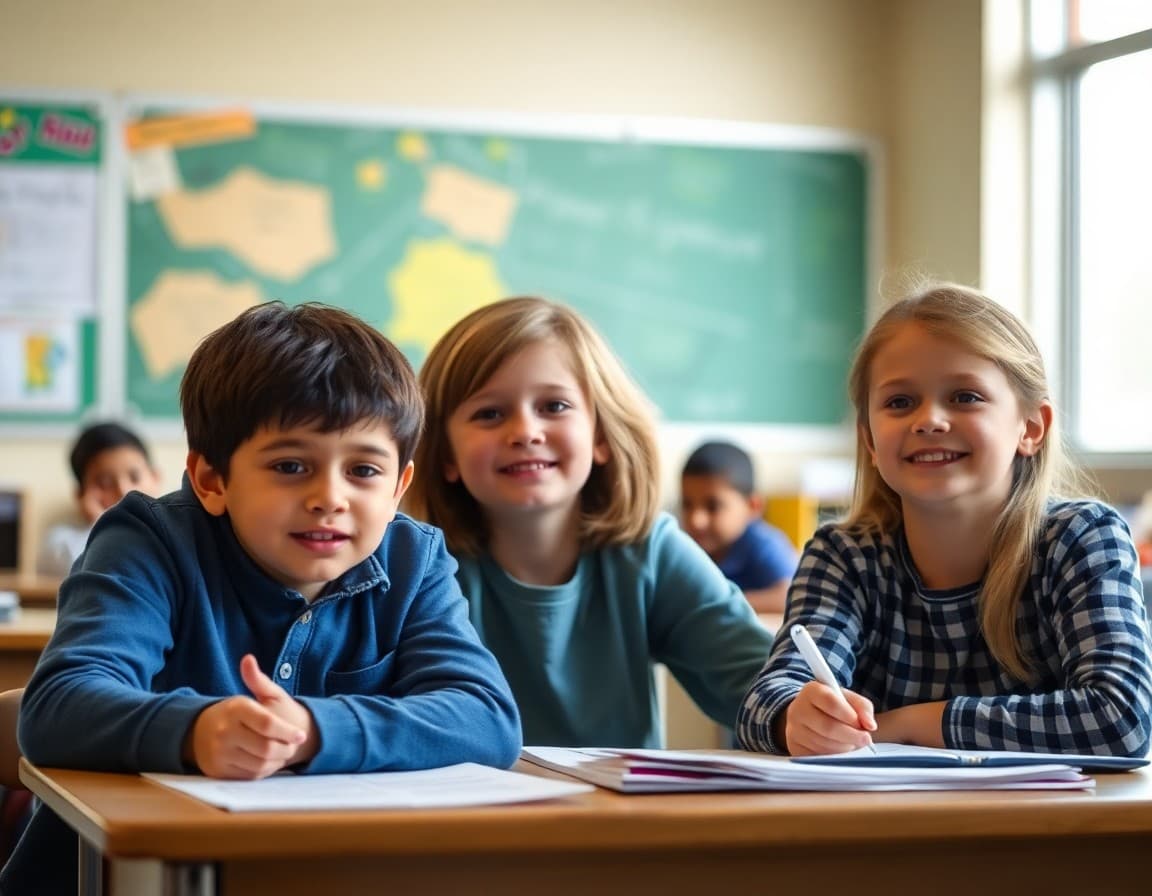Special education newsletter with IEP update sections and parent resource links