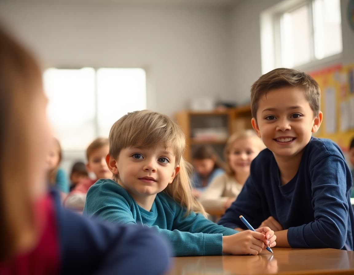Special education newsletter with IEP update section and parent resource links