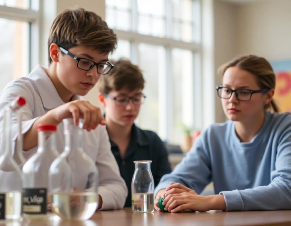 Sample AP Chemistry newsletter showing thermodynamics unit and exam prep sections