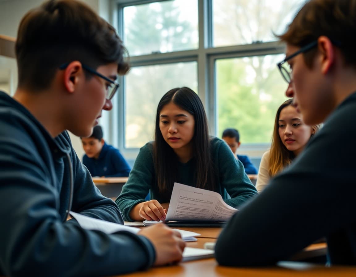 Sociology class newsletter draft showing social structures unit and critical thinking objectives