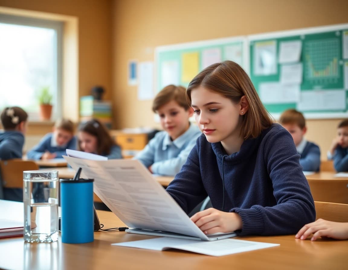 German teacher newsletter content guide with required sections and cultural spotlight examples