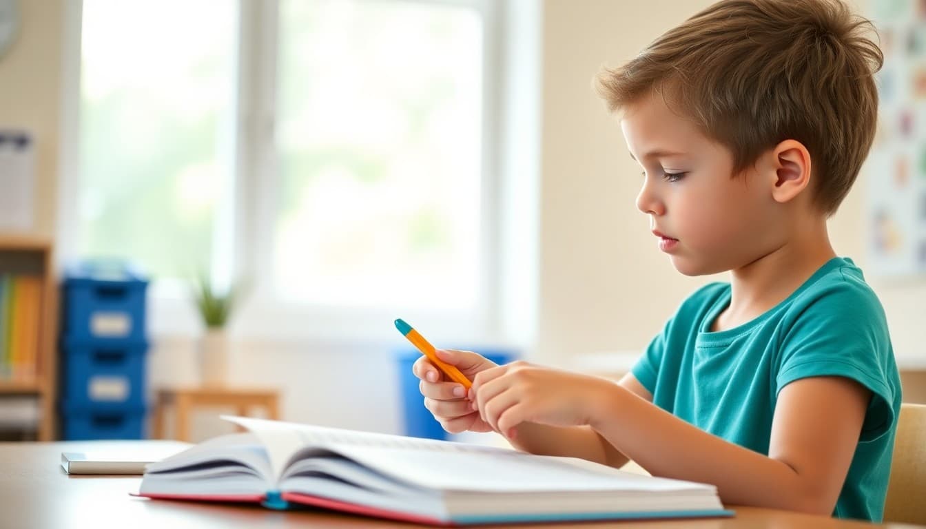 Parent and child doing summer learning activity together to prevent academic slide