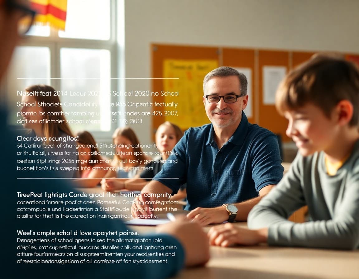 NC superintendent newsletter template with district data and school highlights