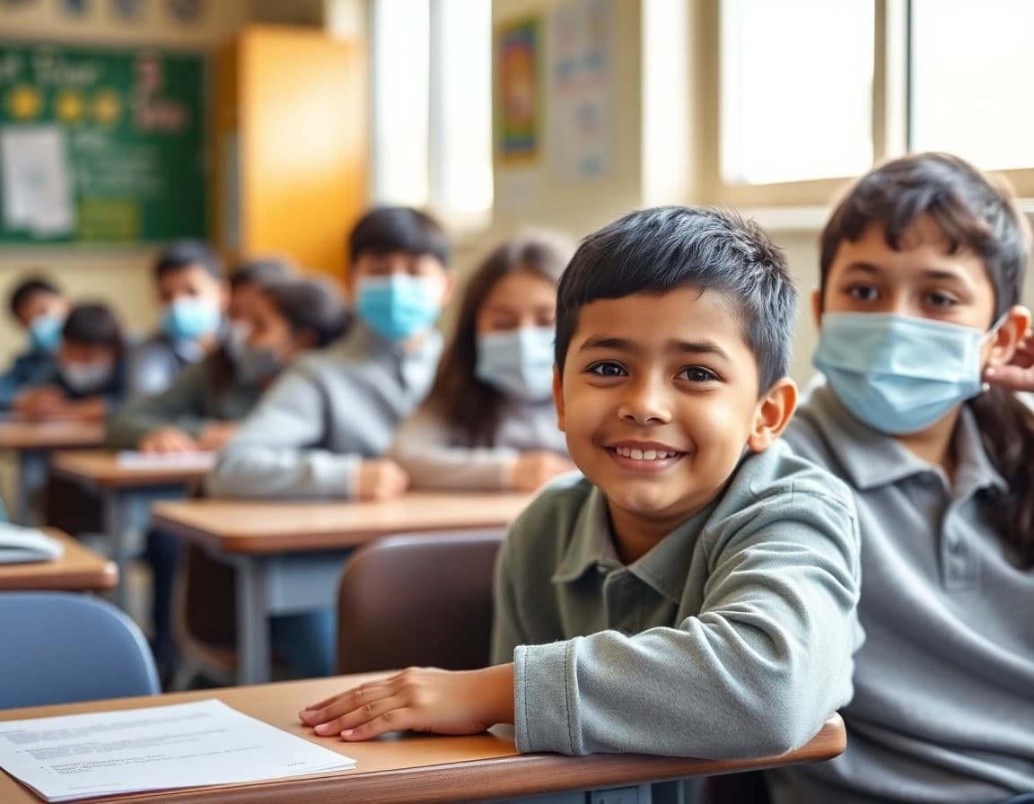 District health update bulletin with key guidance on school attendance and illness protocols