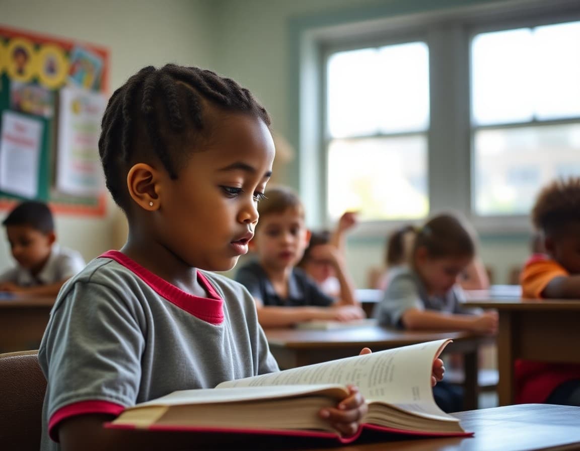 Early literacy data report showing K-3 grade level reading benchmark results across district schools