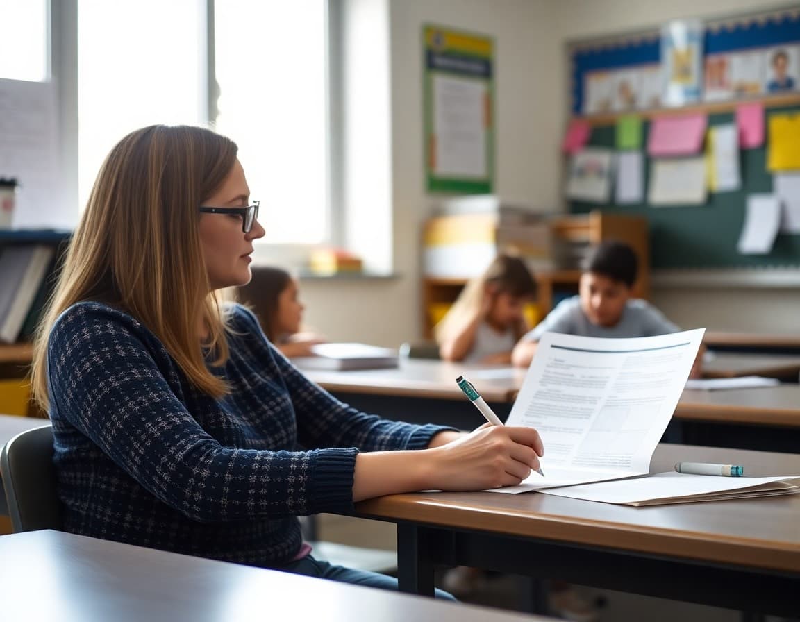 Teacher drafting a newsletter to replace a recurring informational video call for parents